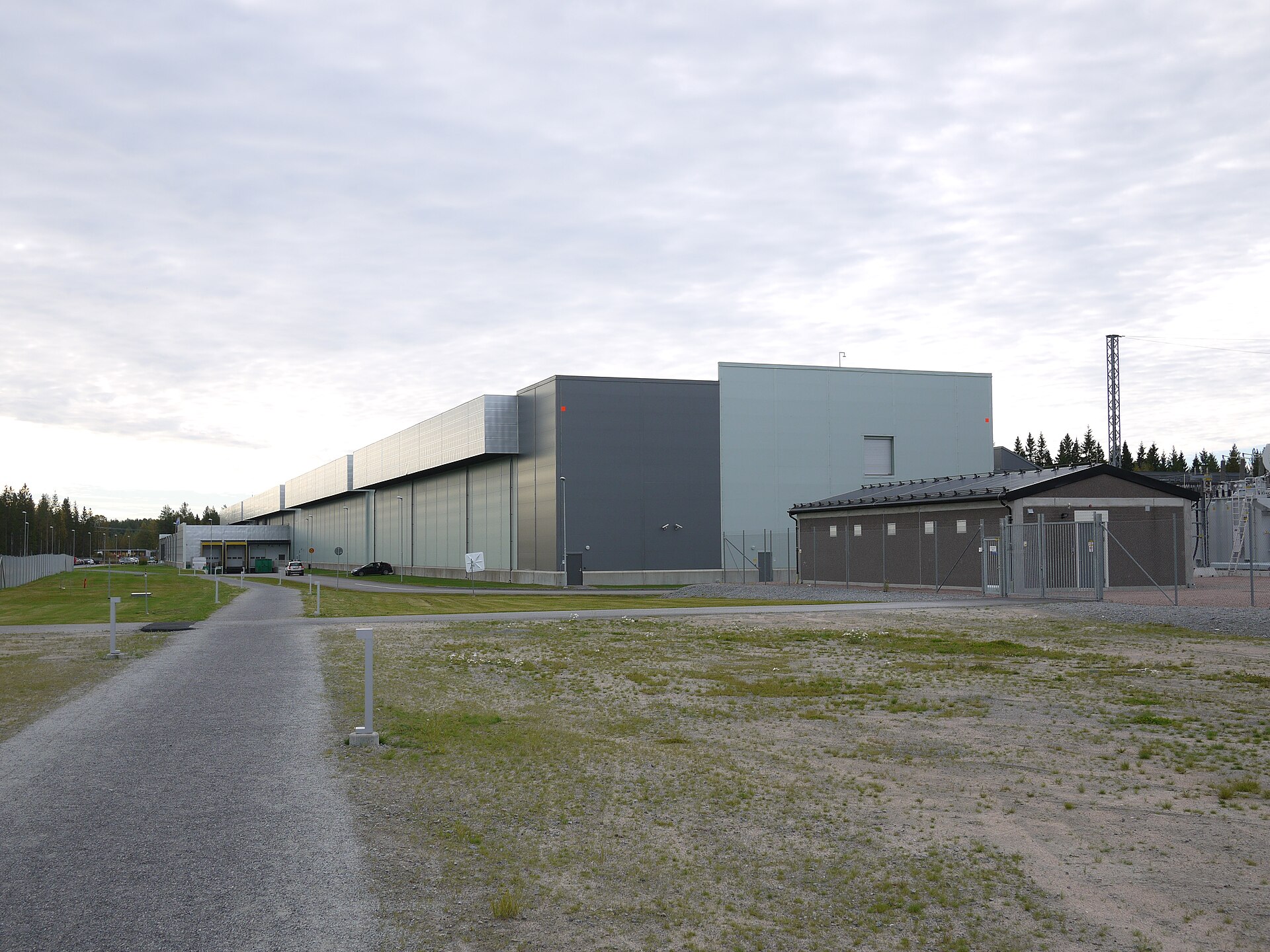 Meta’s data center in Luleå, Sweden, photographed in 2016. Meta says it is cooled with outside air and runs on local hydroelectric power.